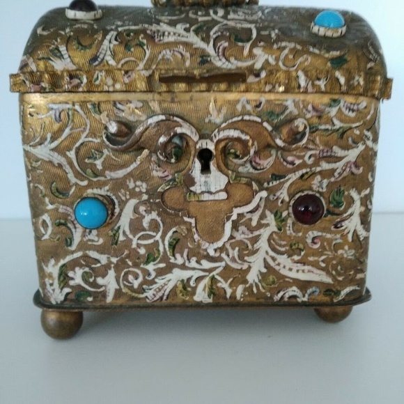 Austro Hungarian Jewel Enamel Casket Box - Picture 4 of 13